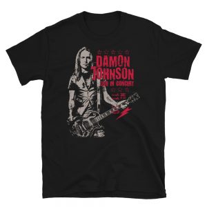 Damon Johnson - Concert Poster Red Short-Sleeve Unisex T-Shirt