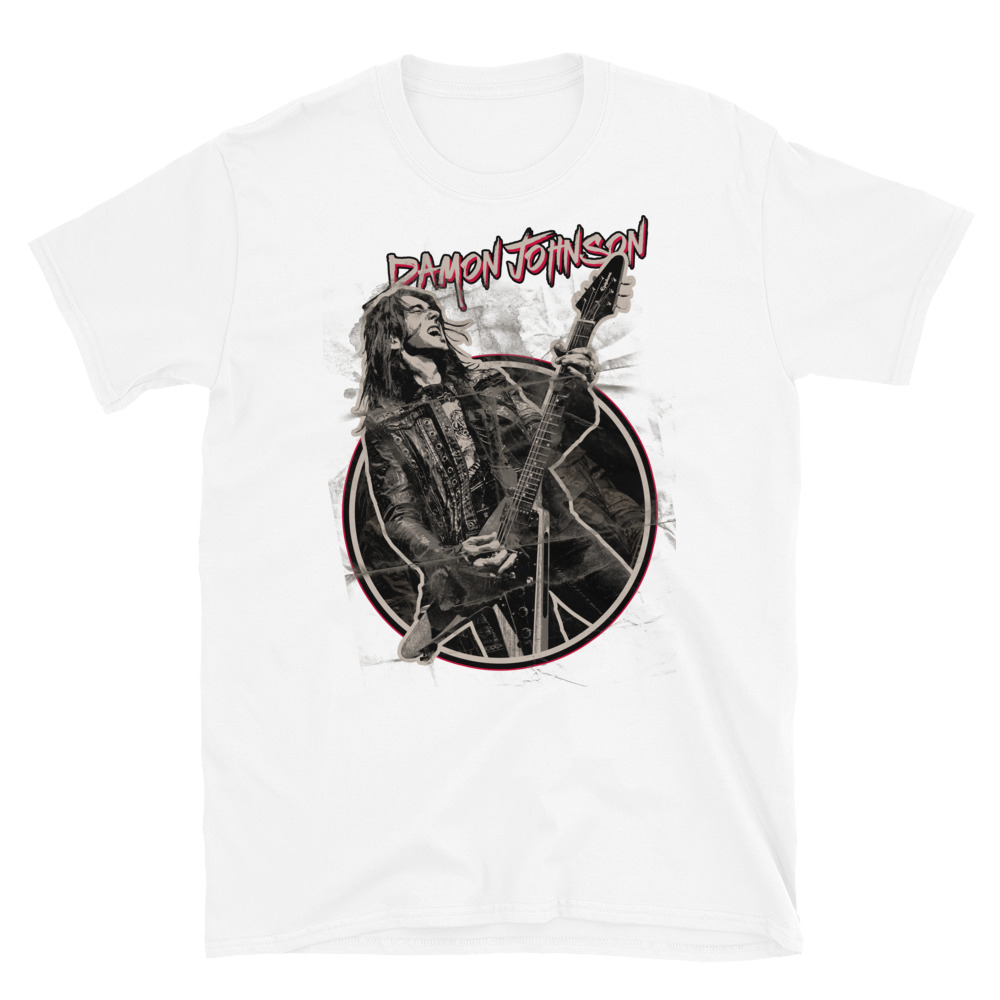 Damon Johnson - Flying V Short-Sleeve Unisex T-Shirt - Image 2