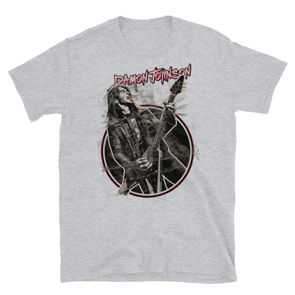 Damon Johnson - Flying V Short-Sleeve Unisex T-Shirt - Image 4