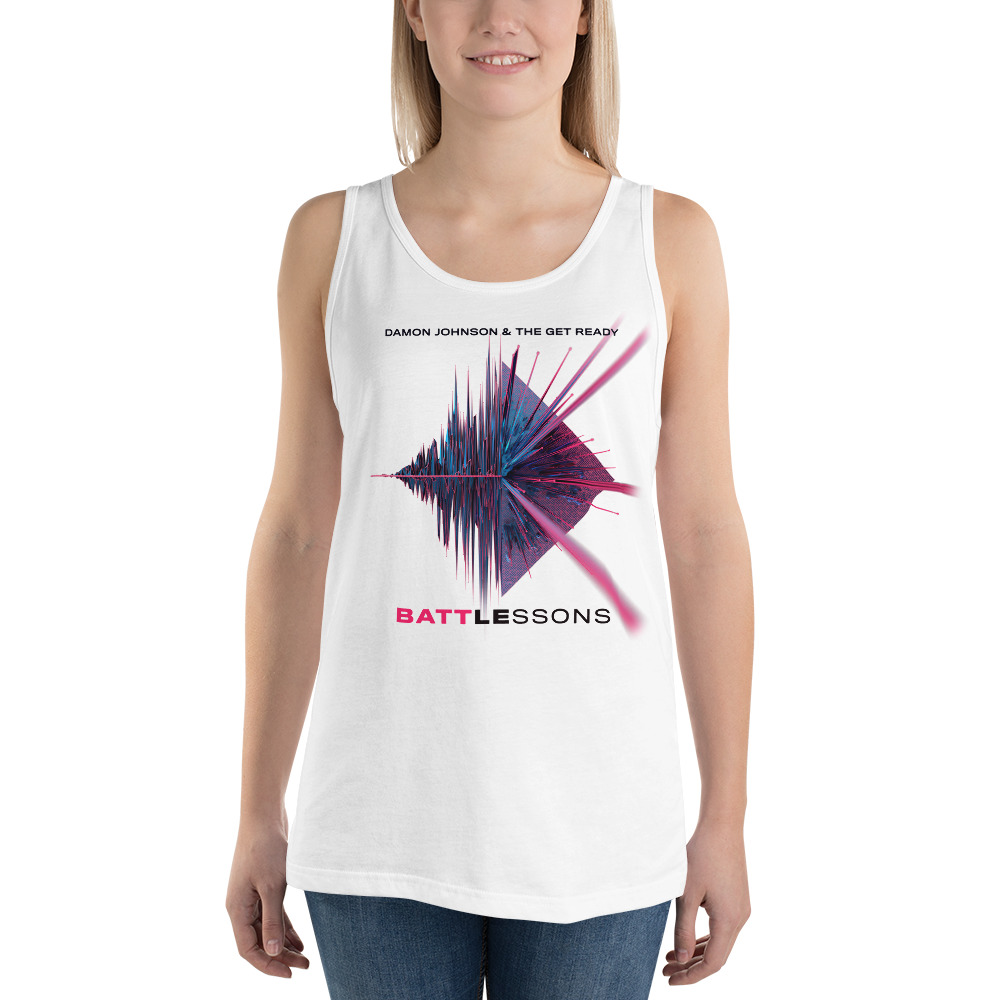 Damon Johnson and The Get Ready – Battle Lessons Unisex Tank Top - Image 2